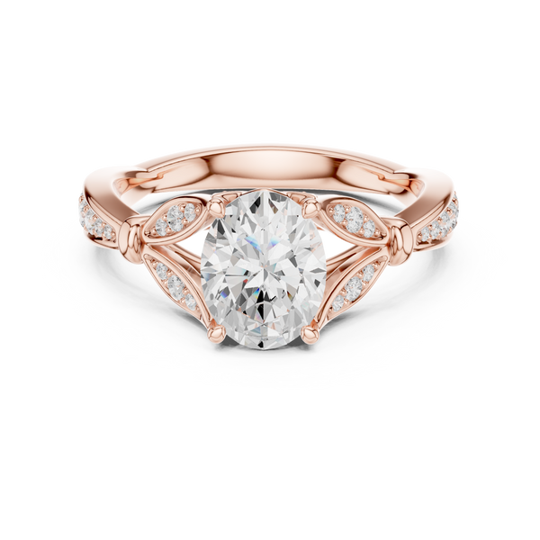 Aurora Glow Lab Grown Diamond Ring