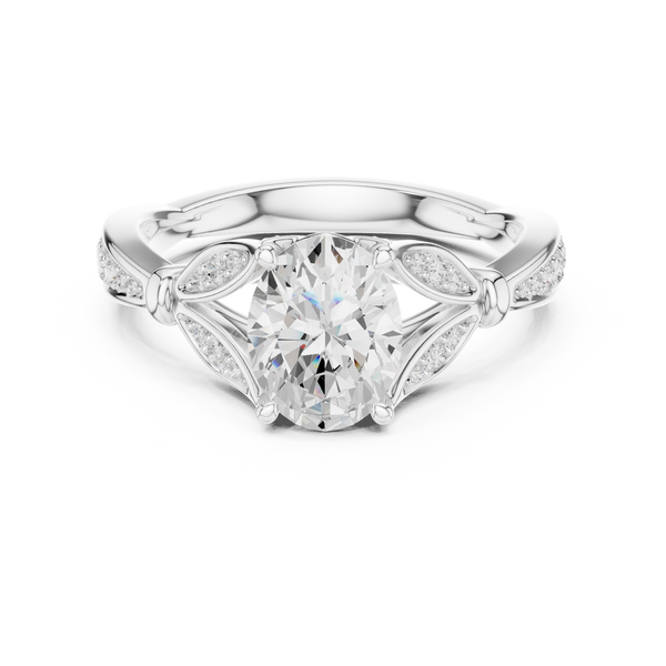 Aurora Glow Lab Grown Diamond Ring