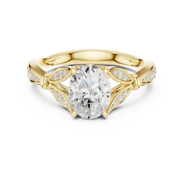 Aurora Glow Lab Grown Diamond Ring