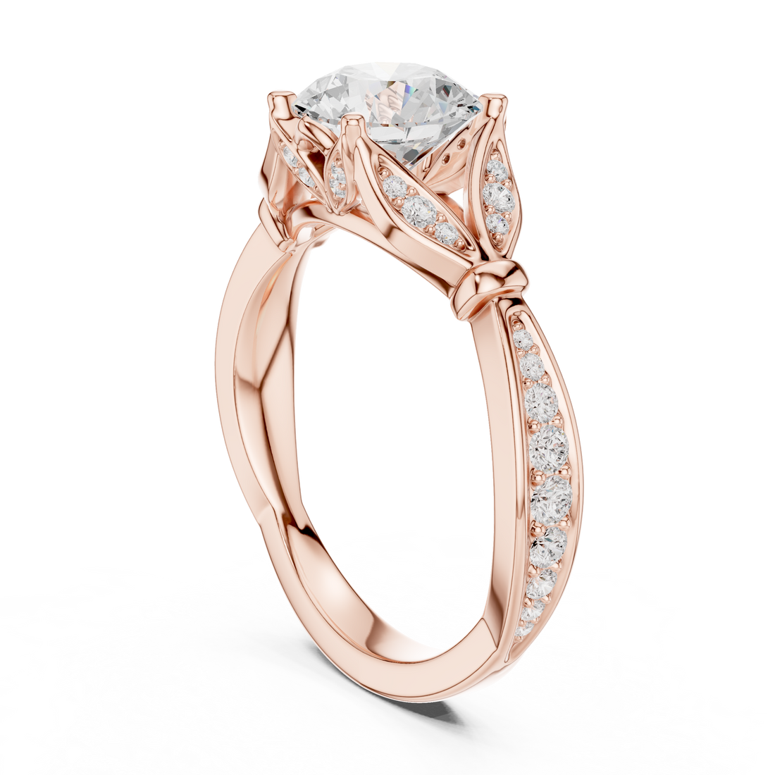 Brilliant Aura Lab Grown Diamond Ring