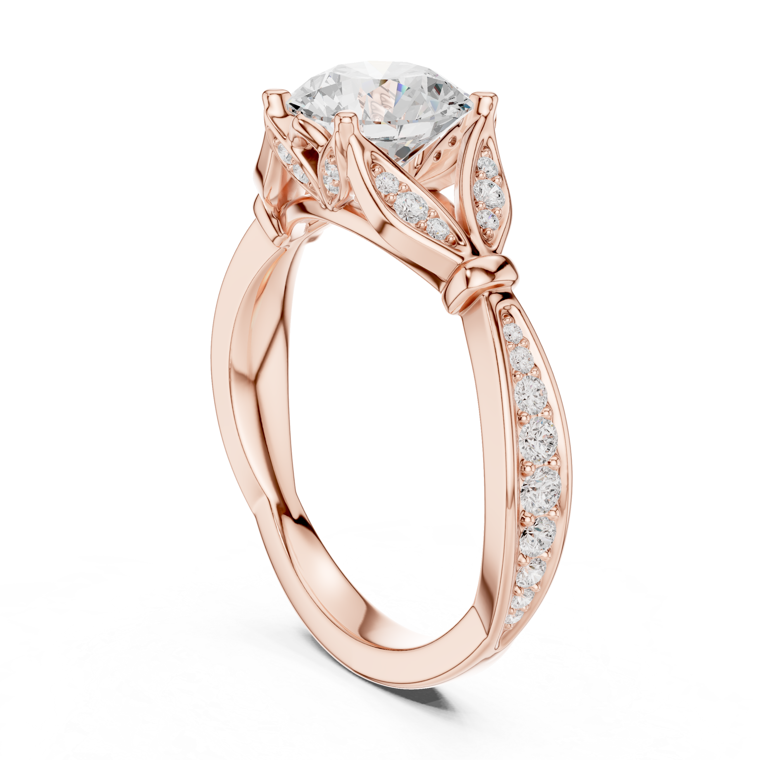 Brilliant Aura Lab Grown Diamond Ring