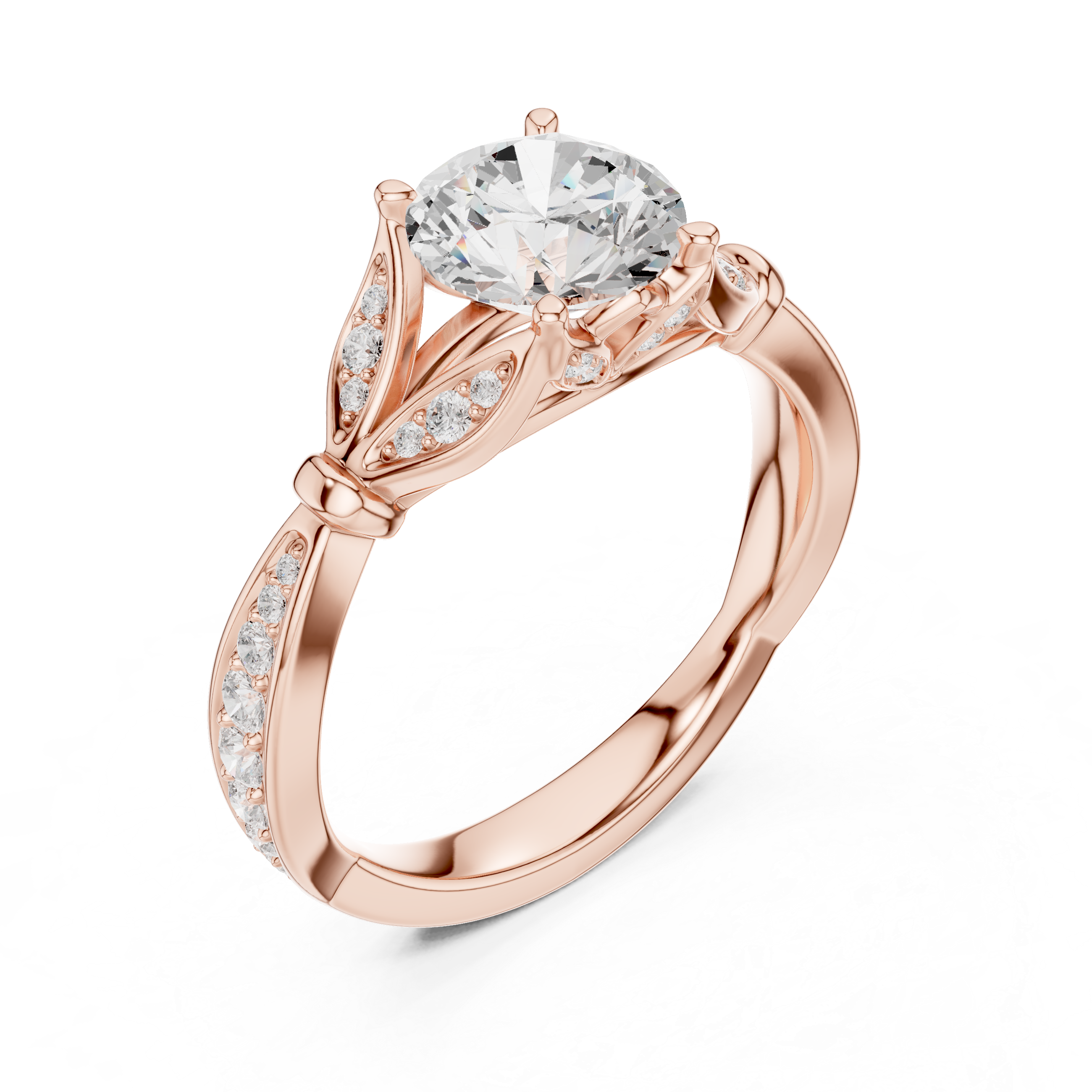 Brilliant Aura Lab Grown Diamond Ring
