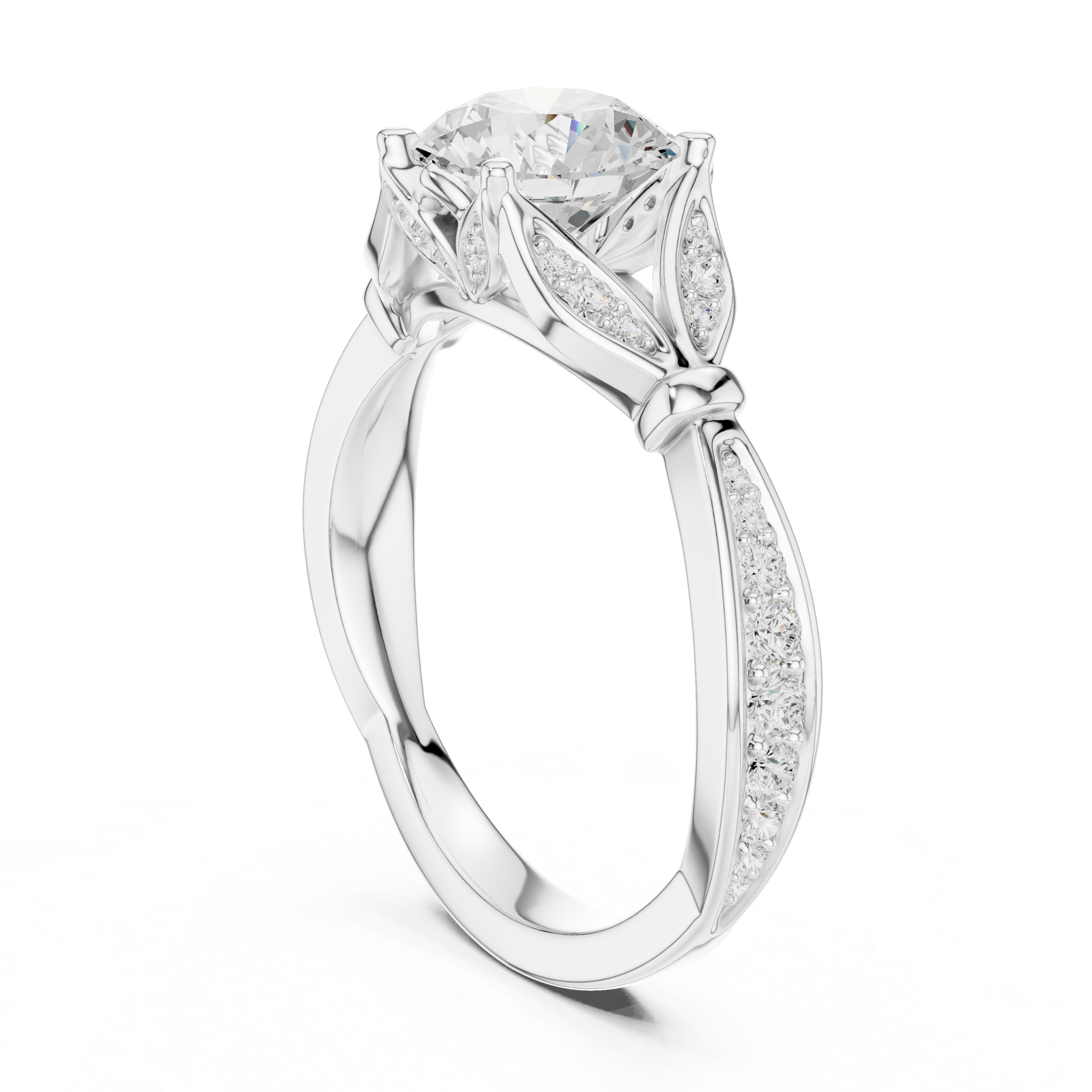 Brilliant Aura Lab Grown Diamond Ring