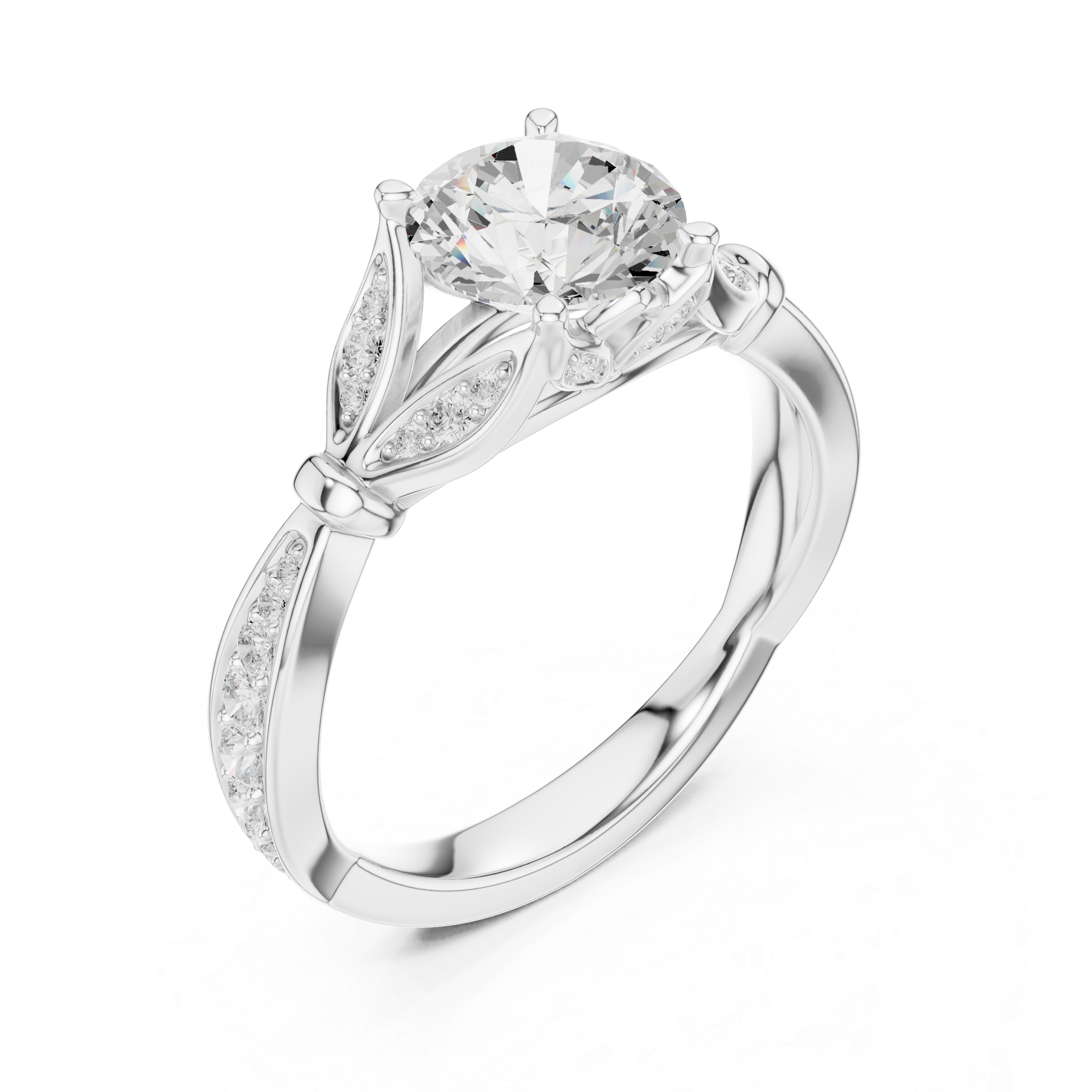 Brilliant Aura Lab Grown Diamond Ring