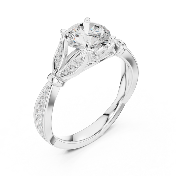 Brilliant Aura Lab Grown Diamond Ring