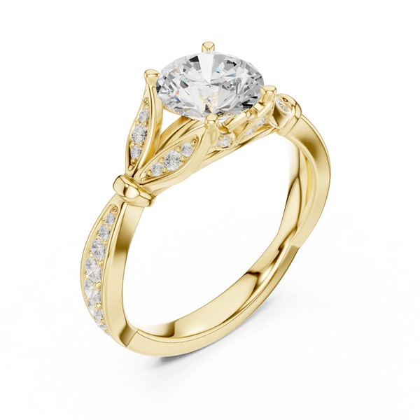 Brilliant Aura Lab Grown Diamond Ring