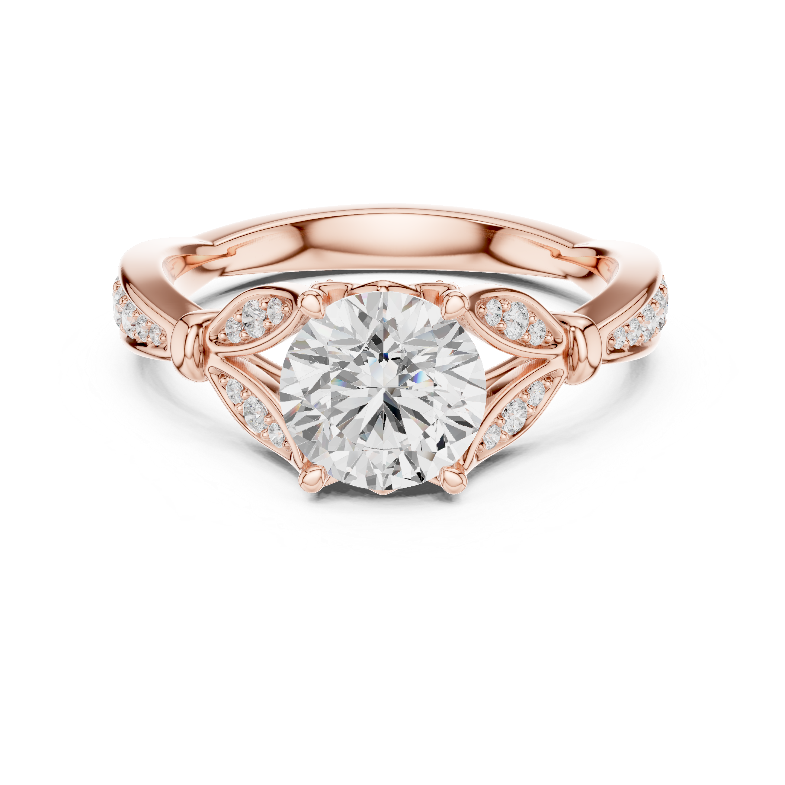 Brilliant Aura Lab Grown Diamond Ring