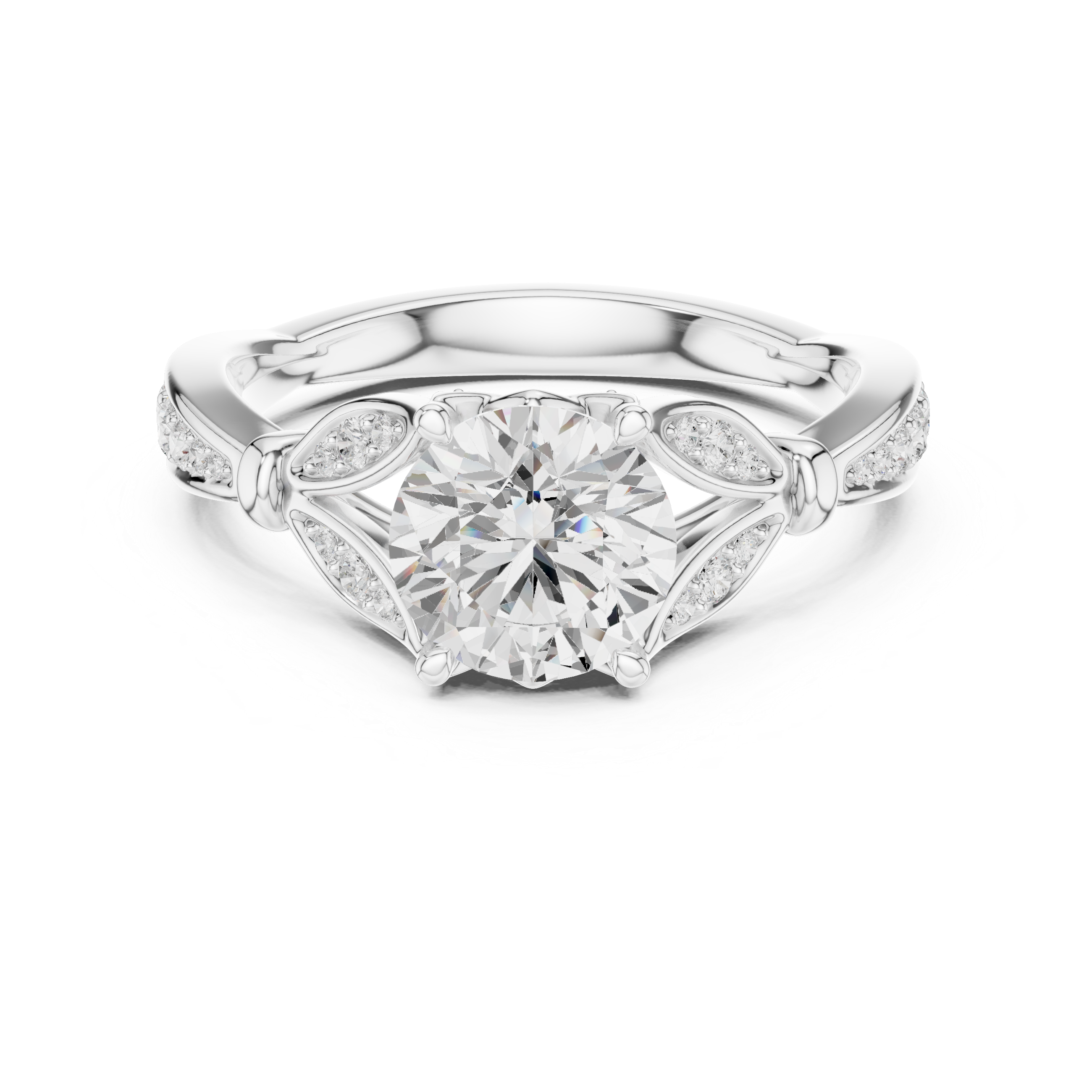 Brilliant Aura Lab Grown Diamond Ring