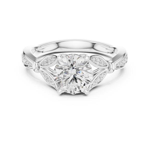 Brilliant Aura Lab Grown Diamond Ring