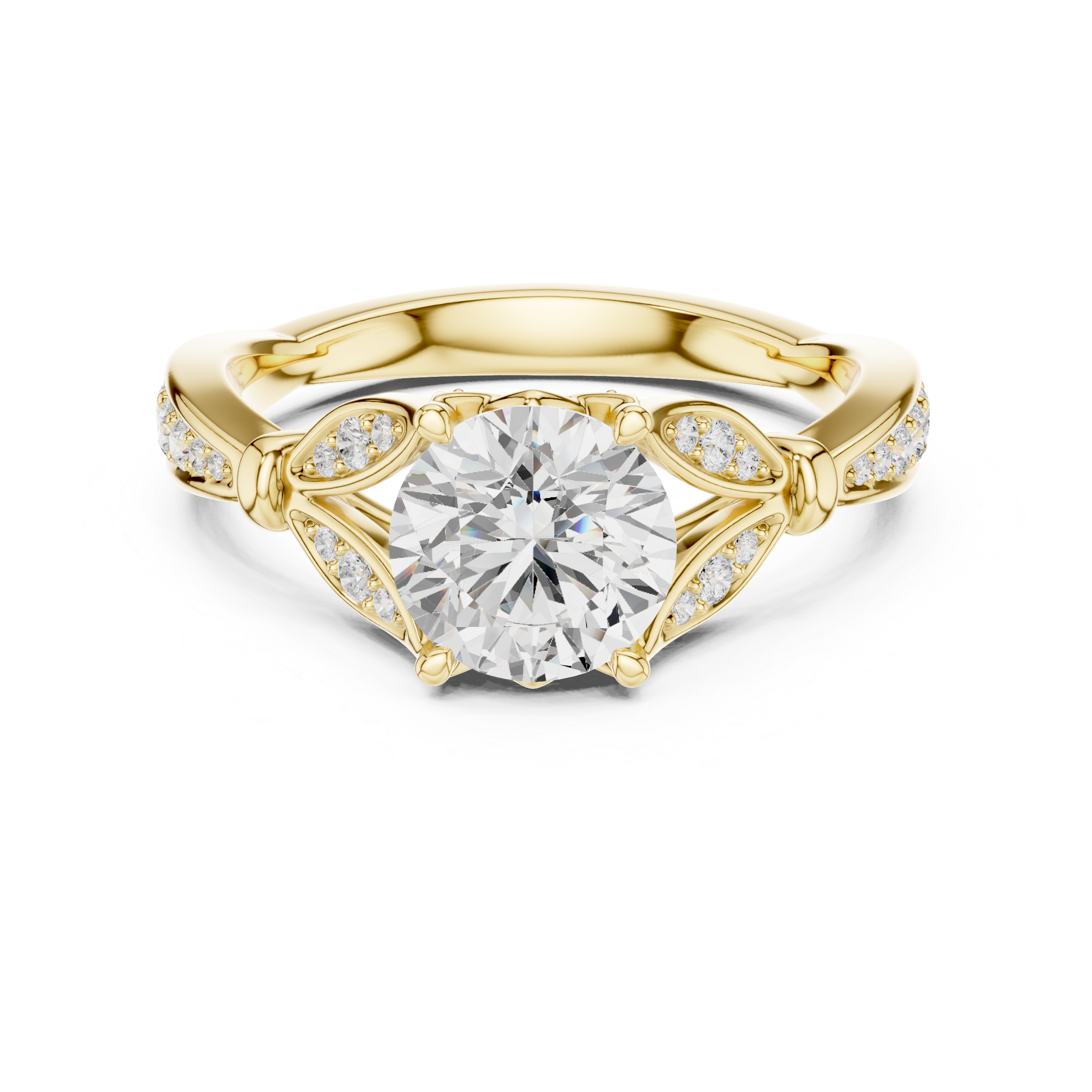 Brilliant Aura Lab Grown Diamond Ring