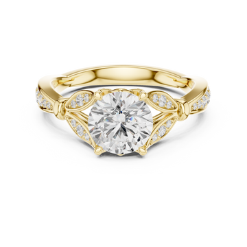 Brilliant Aura Lab Grown Diamond Ring
