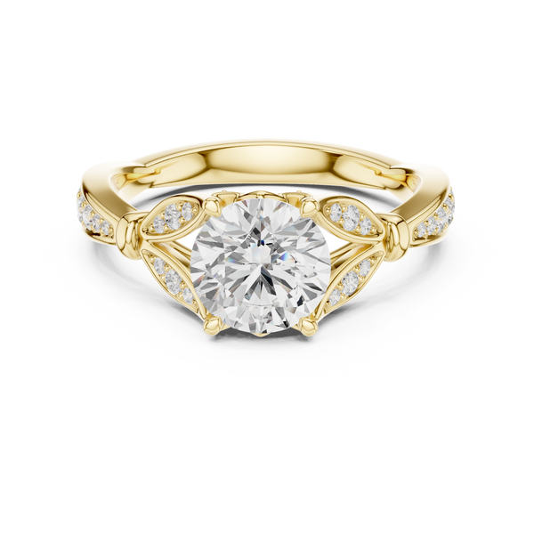 Brilliant Aura Lab Grown Diamond Ring