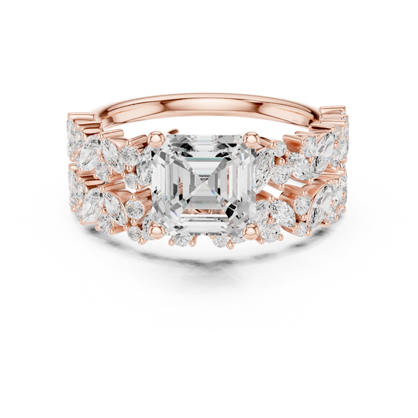 Mystic Charm Lab Grown Diamond Ring