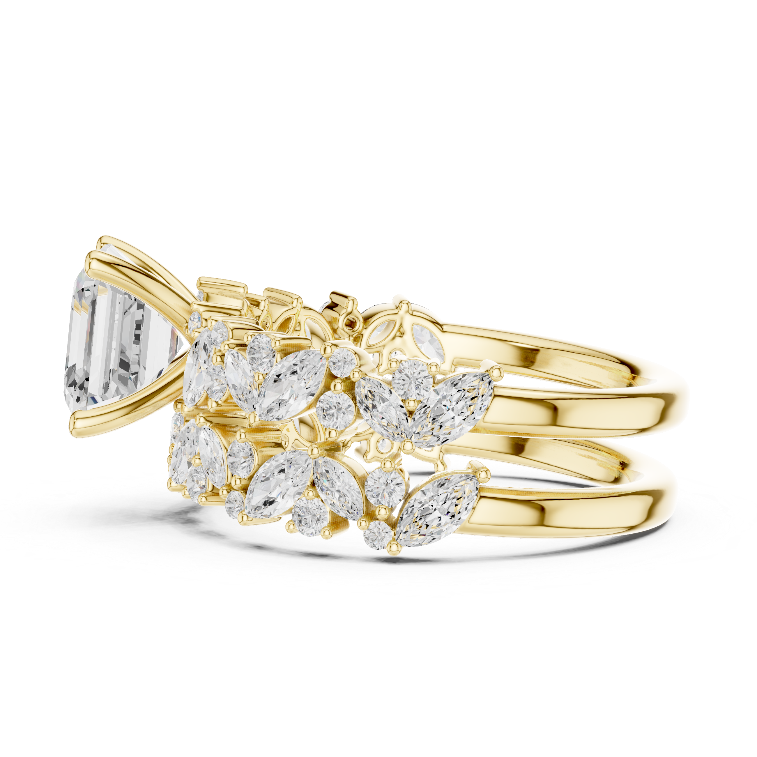 Mystic Charm Lab Grown Diamond Ring