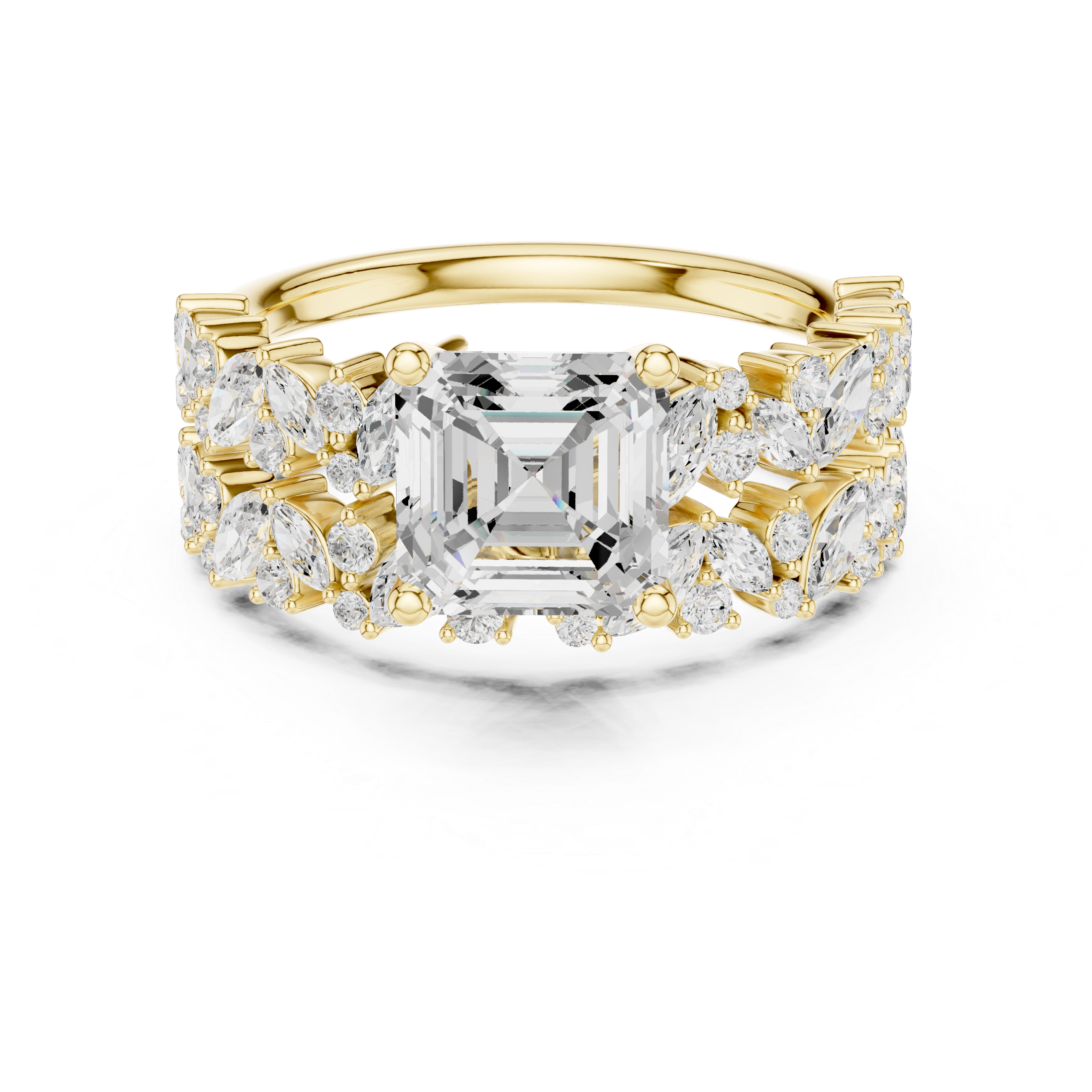 Mystic Charm Lab Grown Diamond Ring