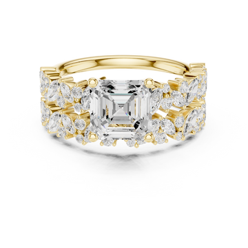 Mystic Charm Lab Grown Diamond Ring