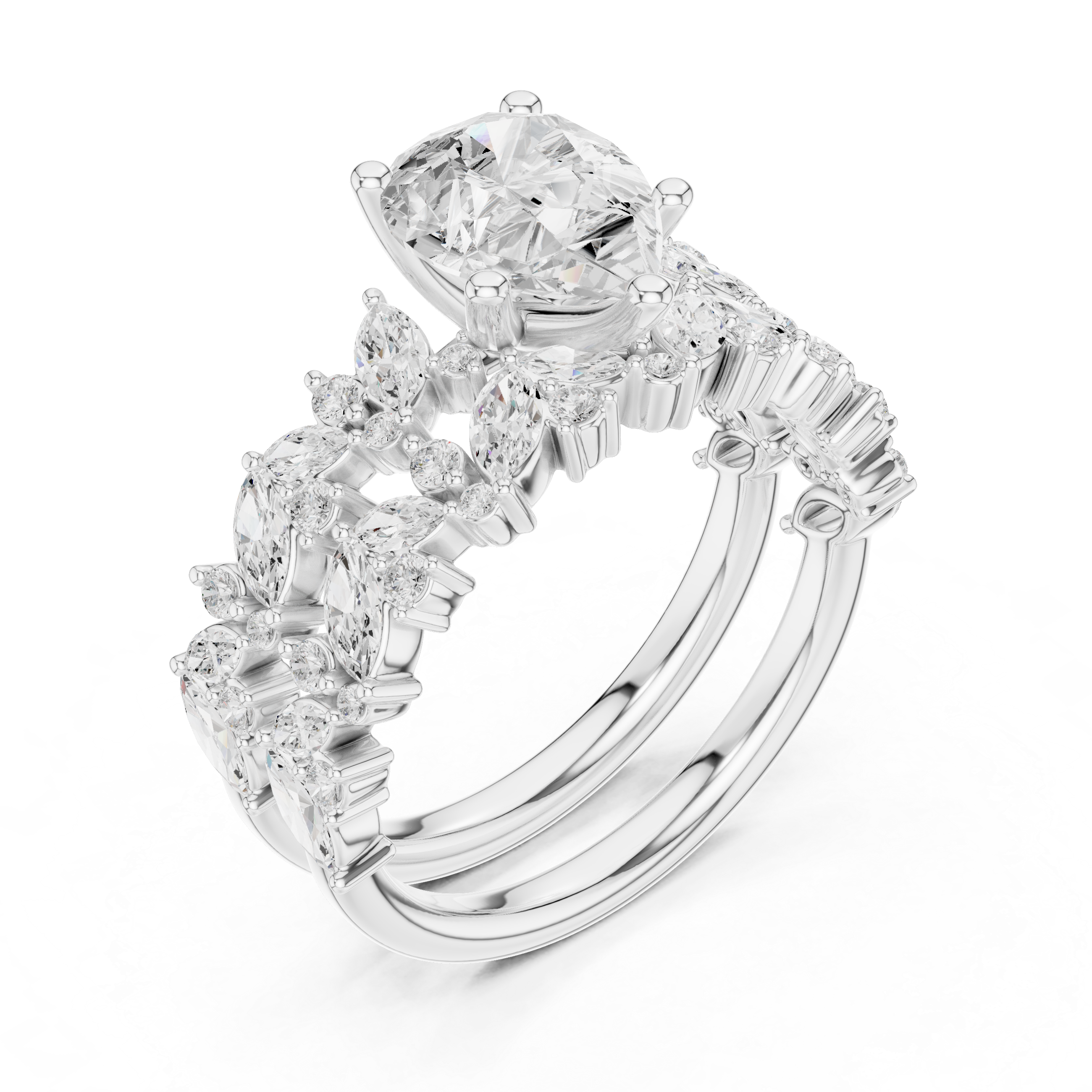 Pure Brilliance Lab Grown Diamond Ring