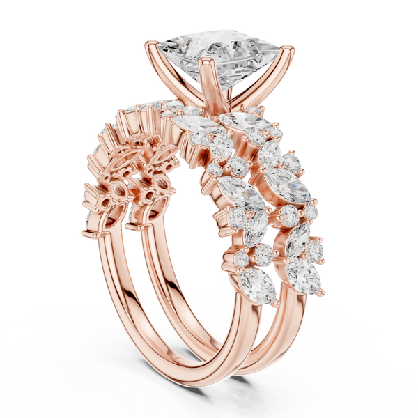 Dazzling Bloom Lab Grown Diamond Ring