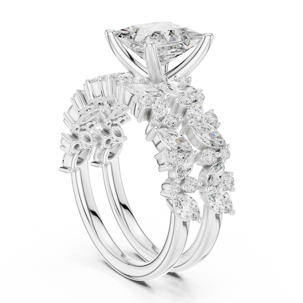 Dazzling Bloom Lab Grown Diamond Ring