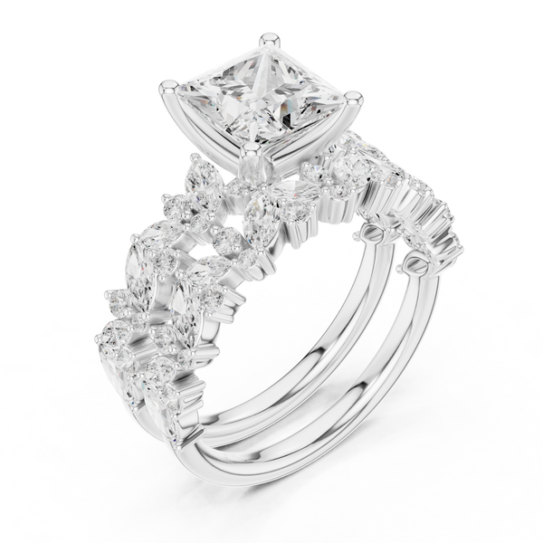 Dazzling Bloom Lab Grown Diamond Ring