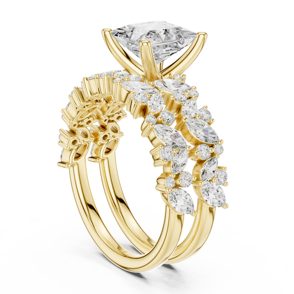 Dazzling Bloom Lab Grown Diamond Ring