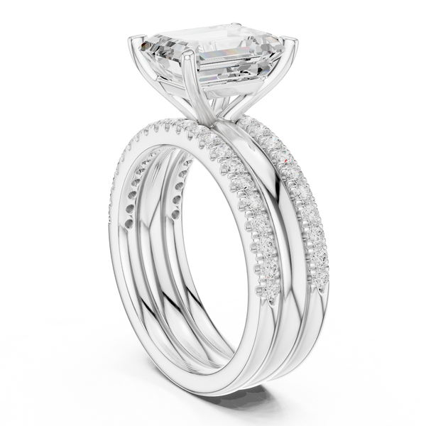 Golden Serenity Lab Grown Diamond Ring