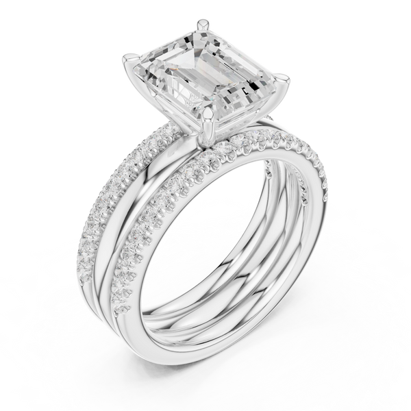 Golden Serenity Lab Grown Diamond Ring