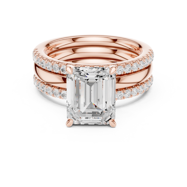 Golden Serenity Lab Grown Diamond Ring