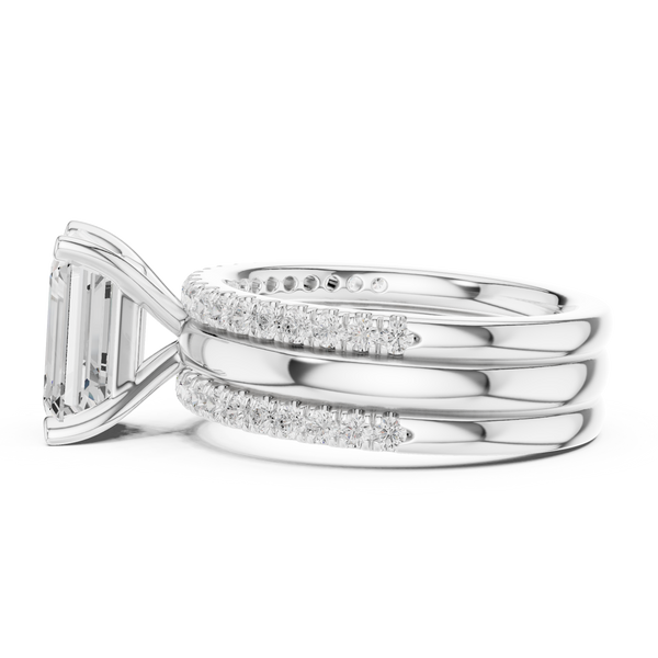 Golden Serenity Lab Grown Diamond Ring