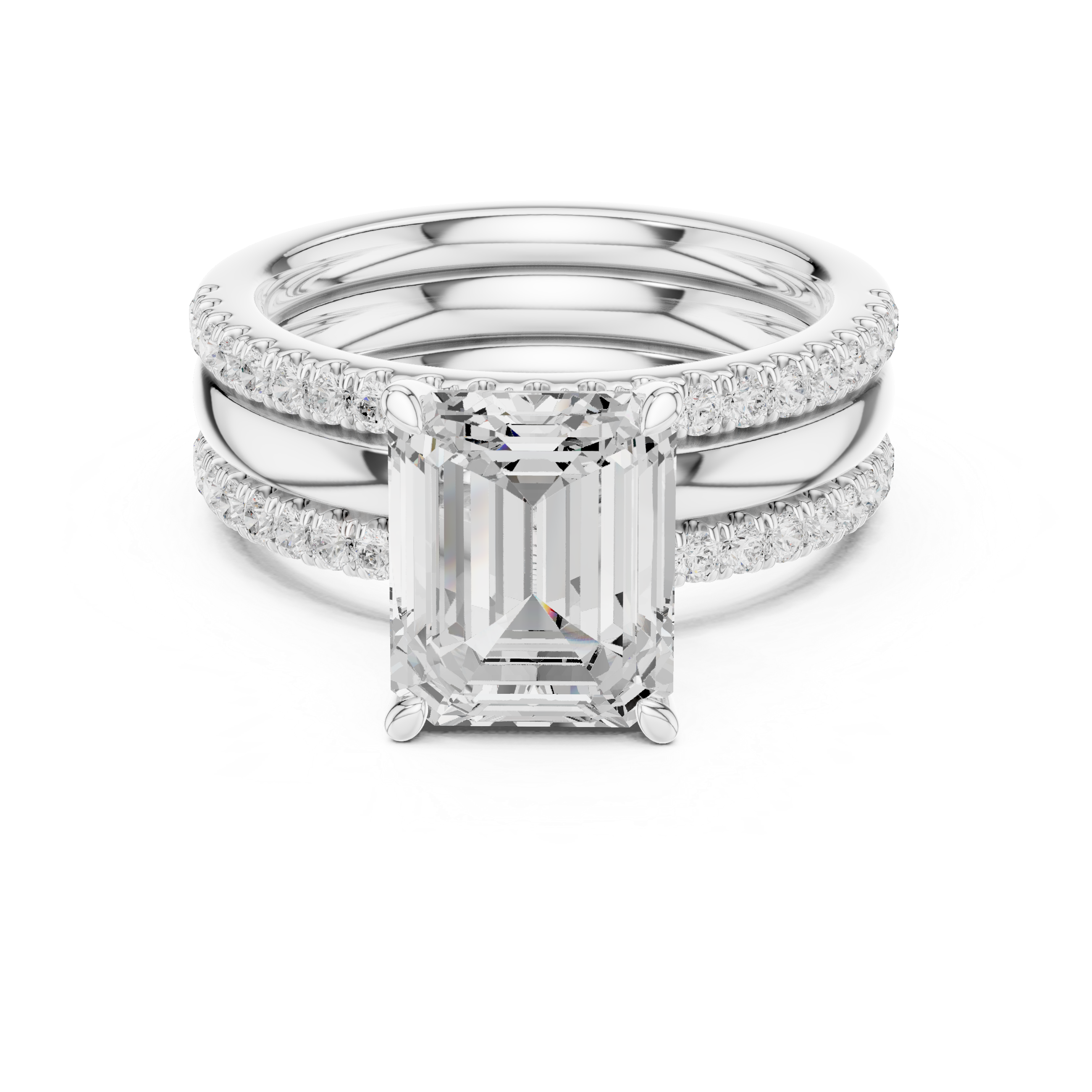 Golden Serenity Lab Grown Diamond Ring