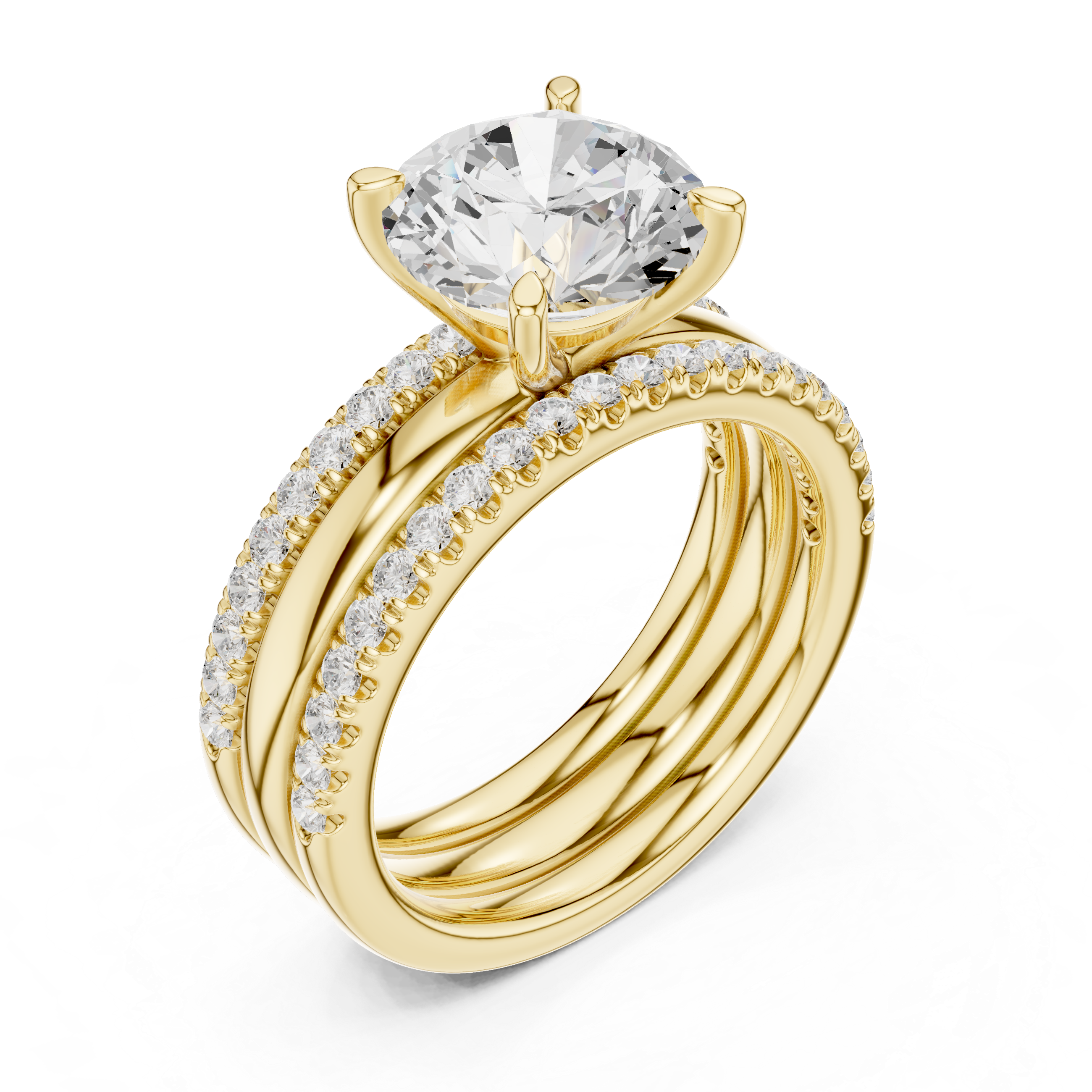 Celestial Radiance Lab Grown Diamond Ring