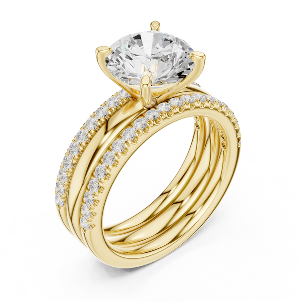 Celestial Radiance Lab Grown Diamond Ring