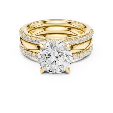 Celestial Radiance Lab Grown Diamond Ring