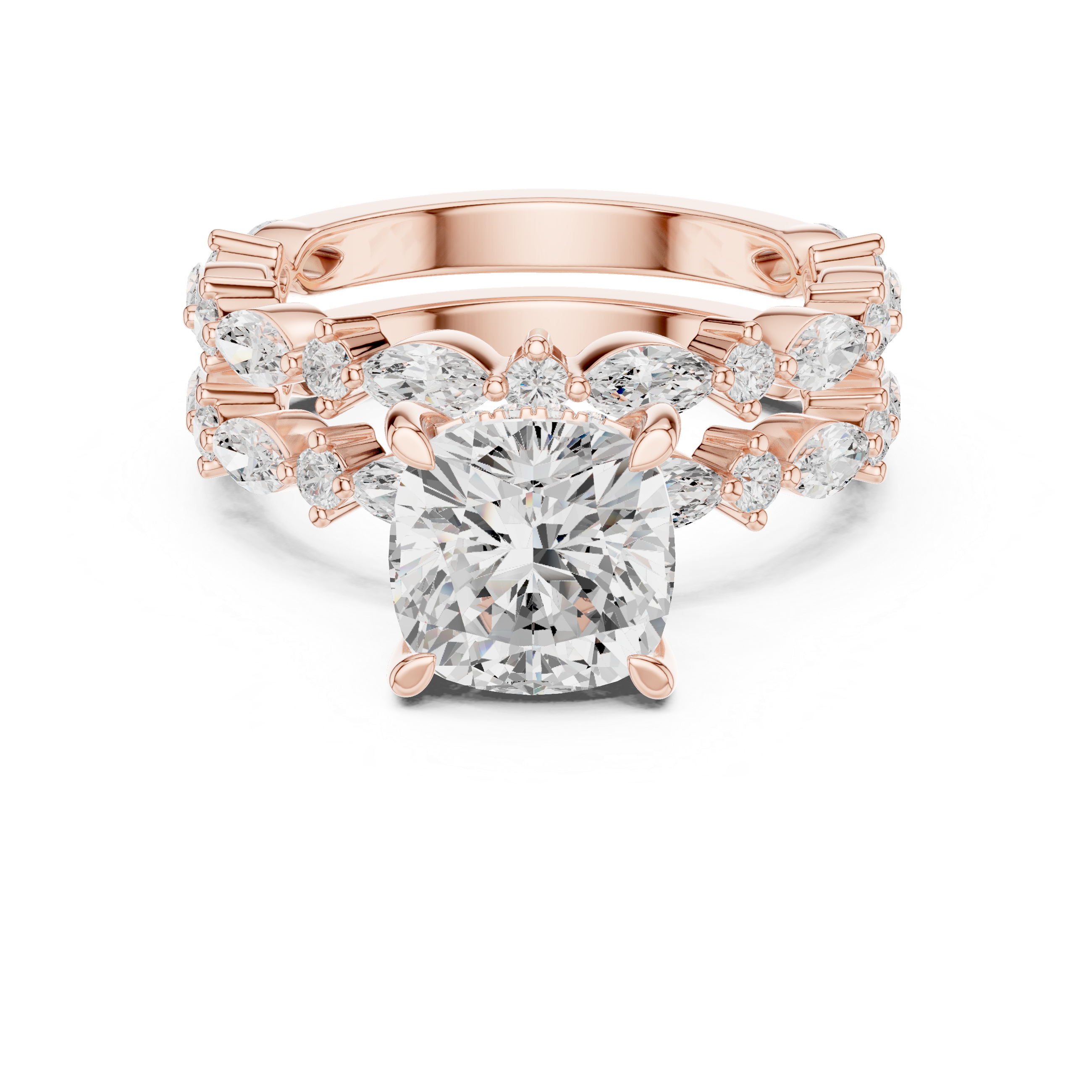 Velvet Petal Lab Grown Diamond Ring
