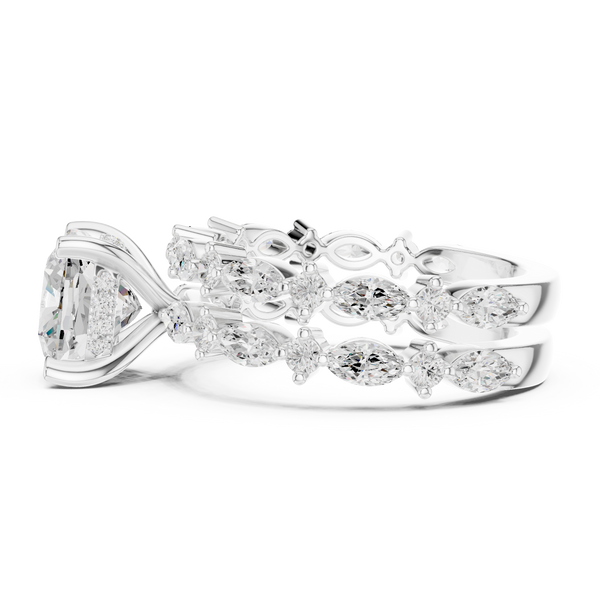 Velvet Petal Lab Grown Diamond Ring
