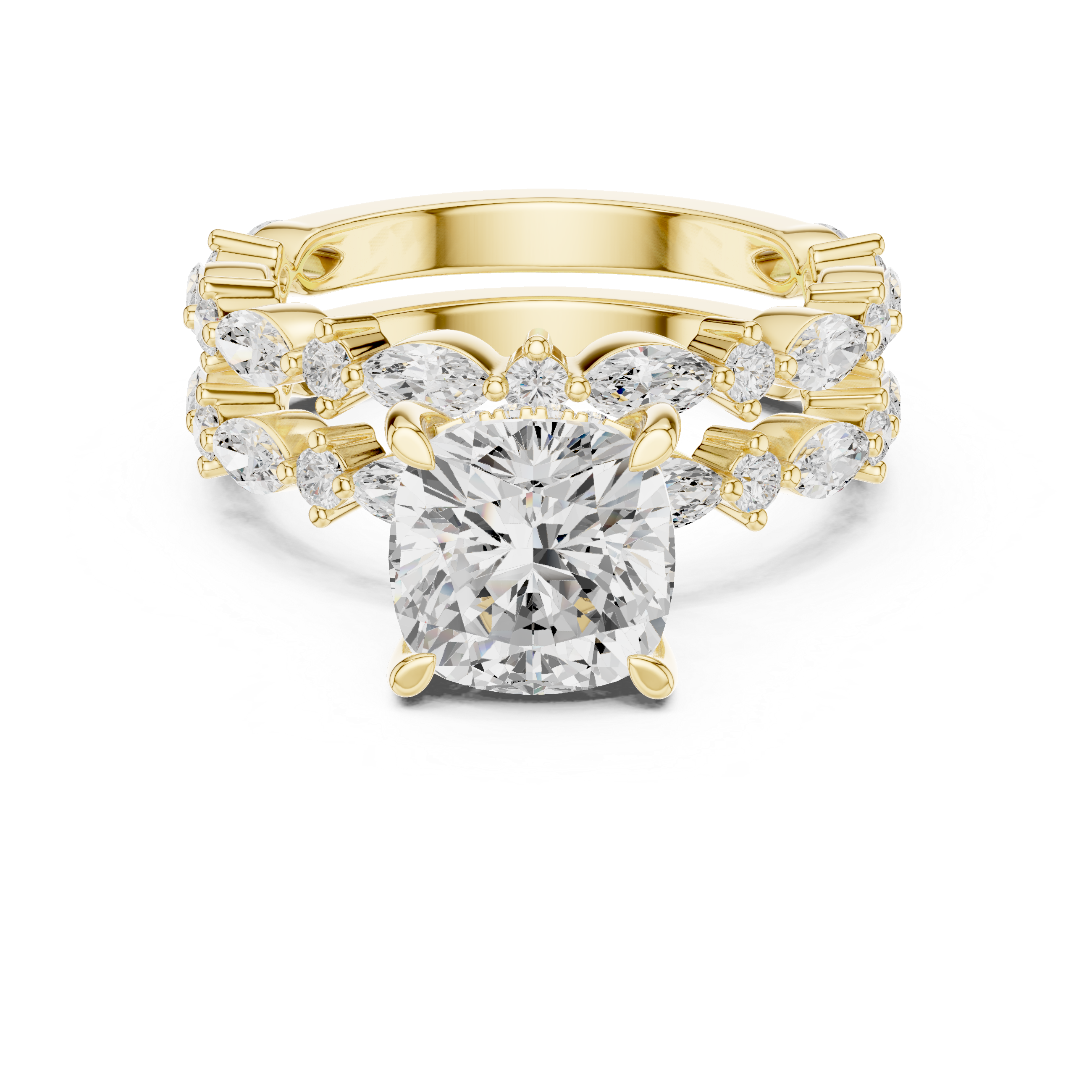 Velvet Petal Lab Grown Diamond Ring