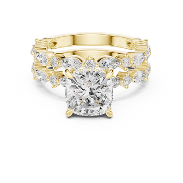 Velvet Petal Lab Grown Diamond Ring