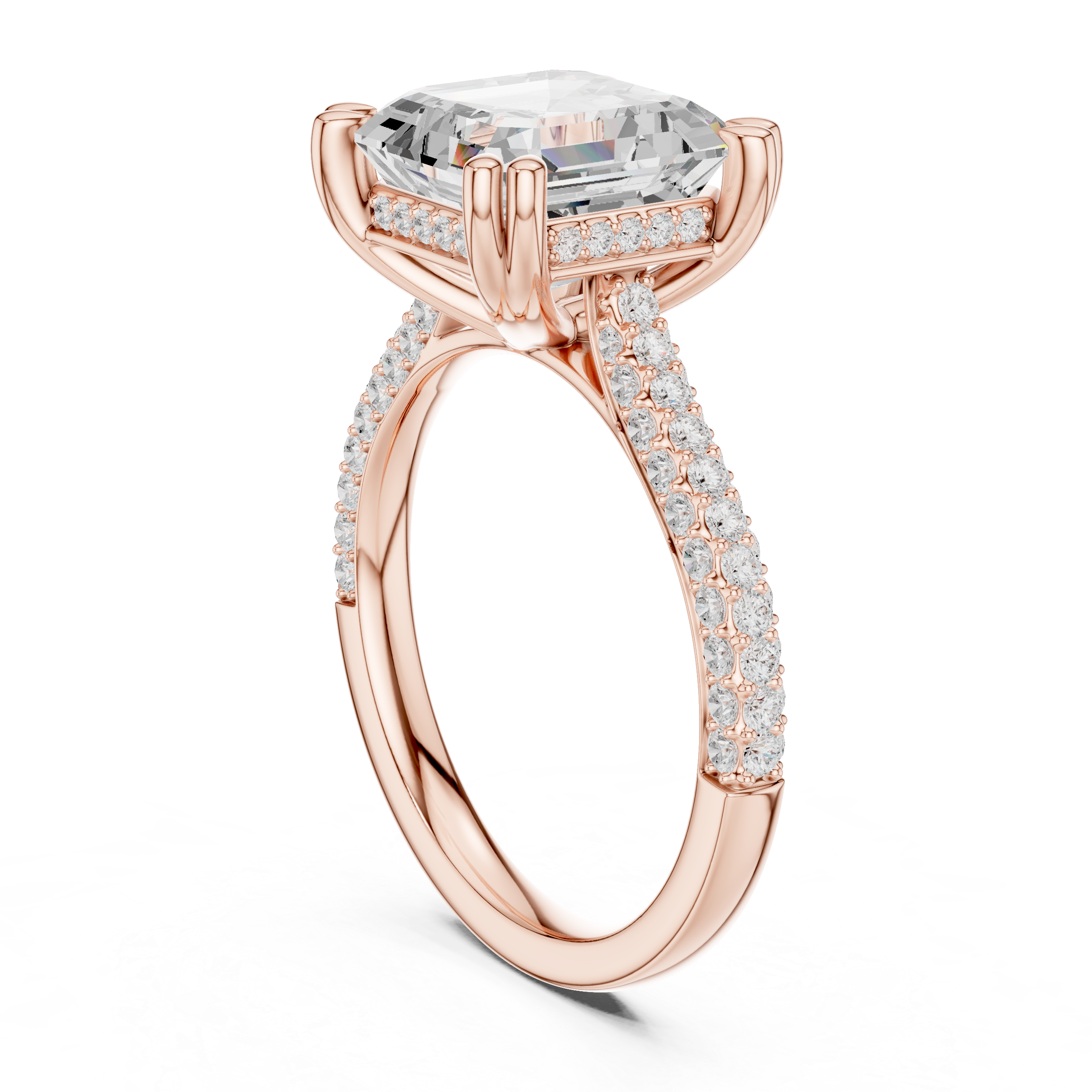 Stellar Charm Lab Grown Diamond Ring