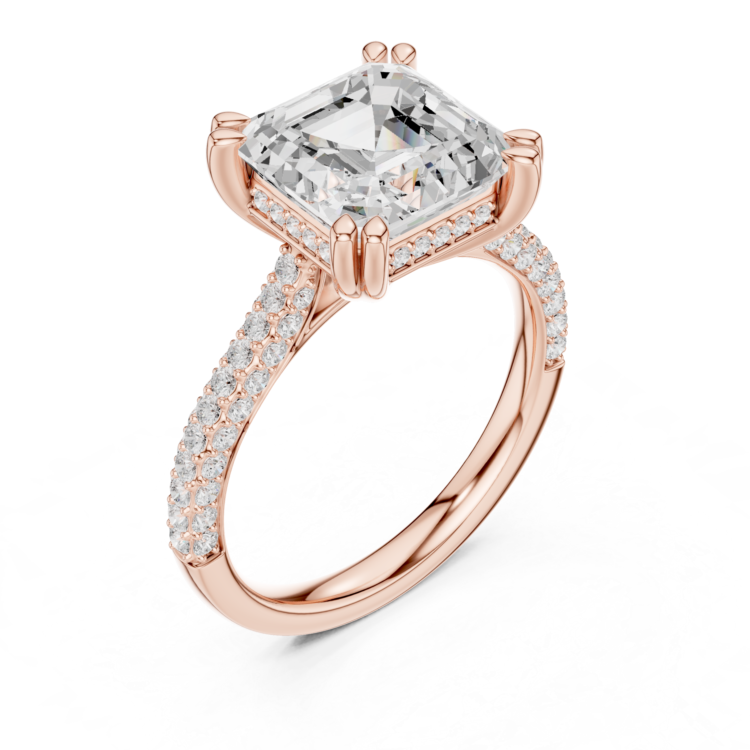 Stellar Charm Lab Grown Diamond Ring