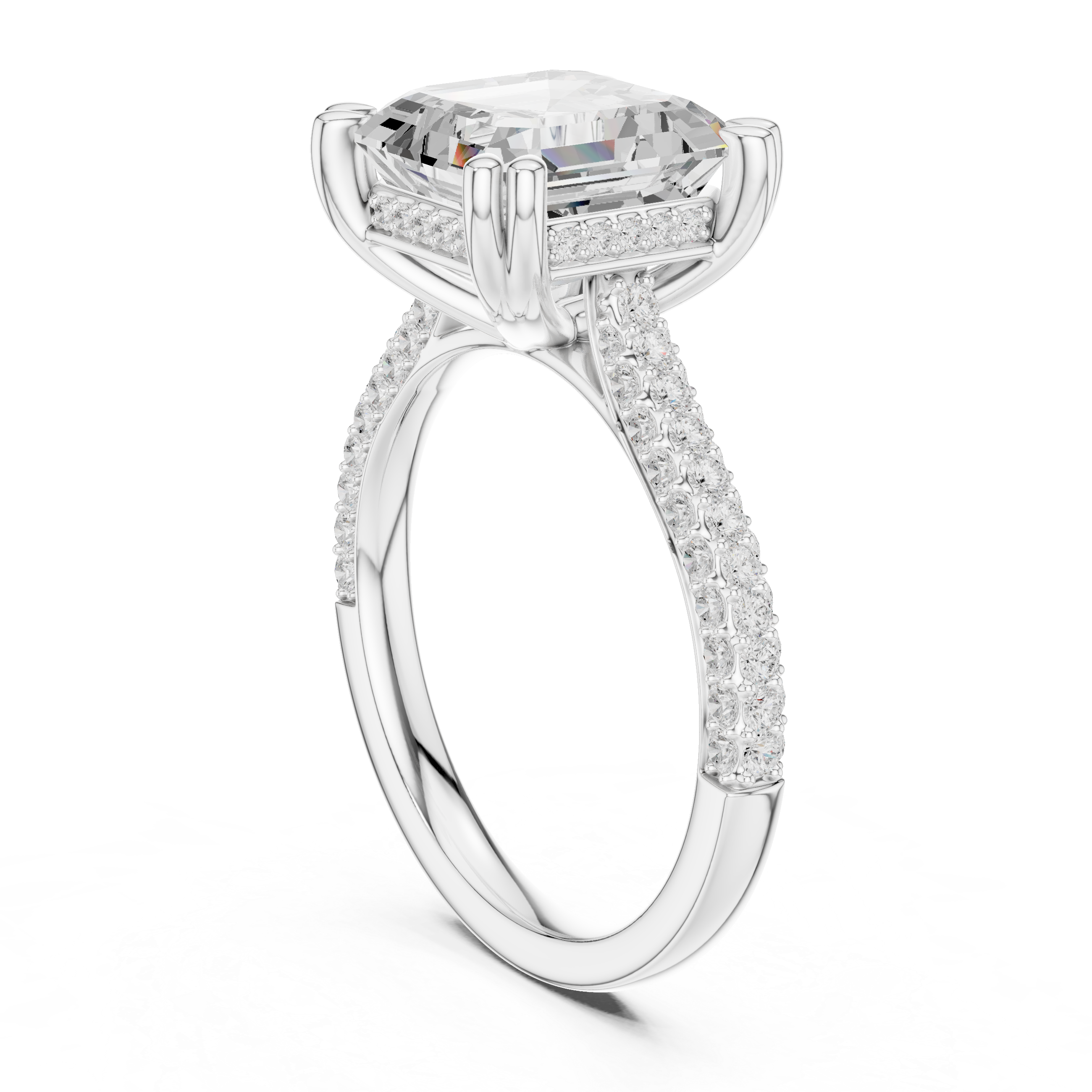 Stellar Charm Lab Grown Diamond Ring
