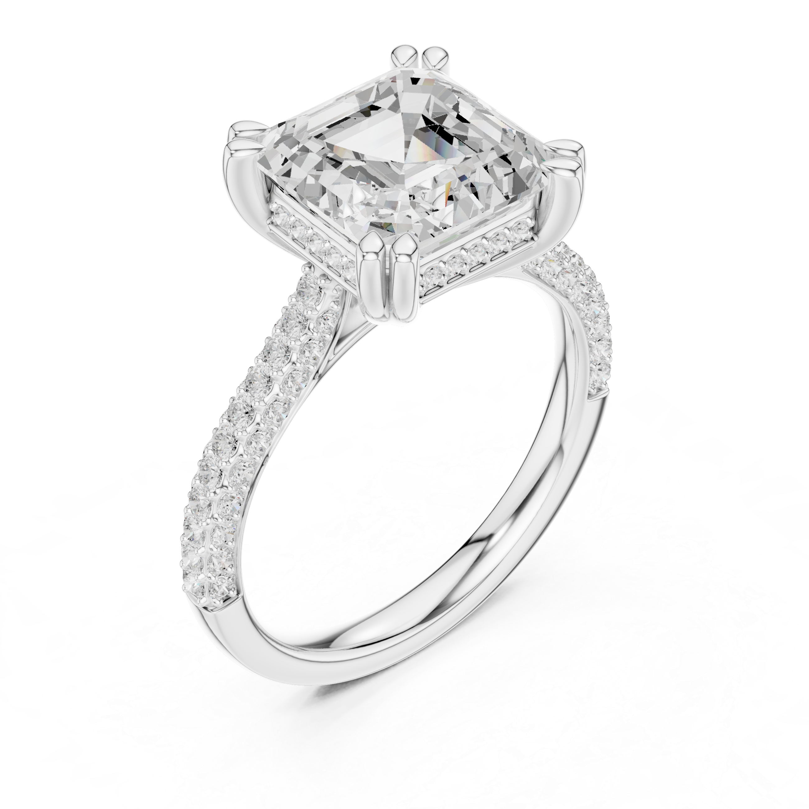 Stellar Charm Lab Grown Diamond Ring