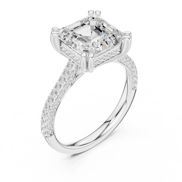 Stellar Charm Lab Grown Diamond Ring