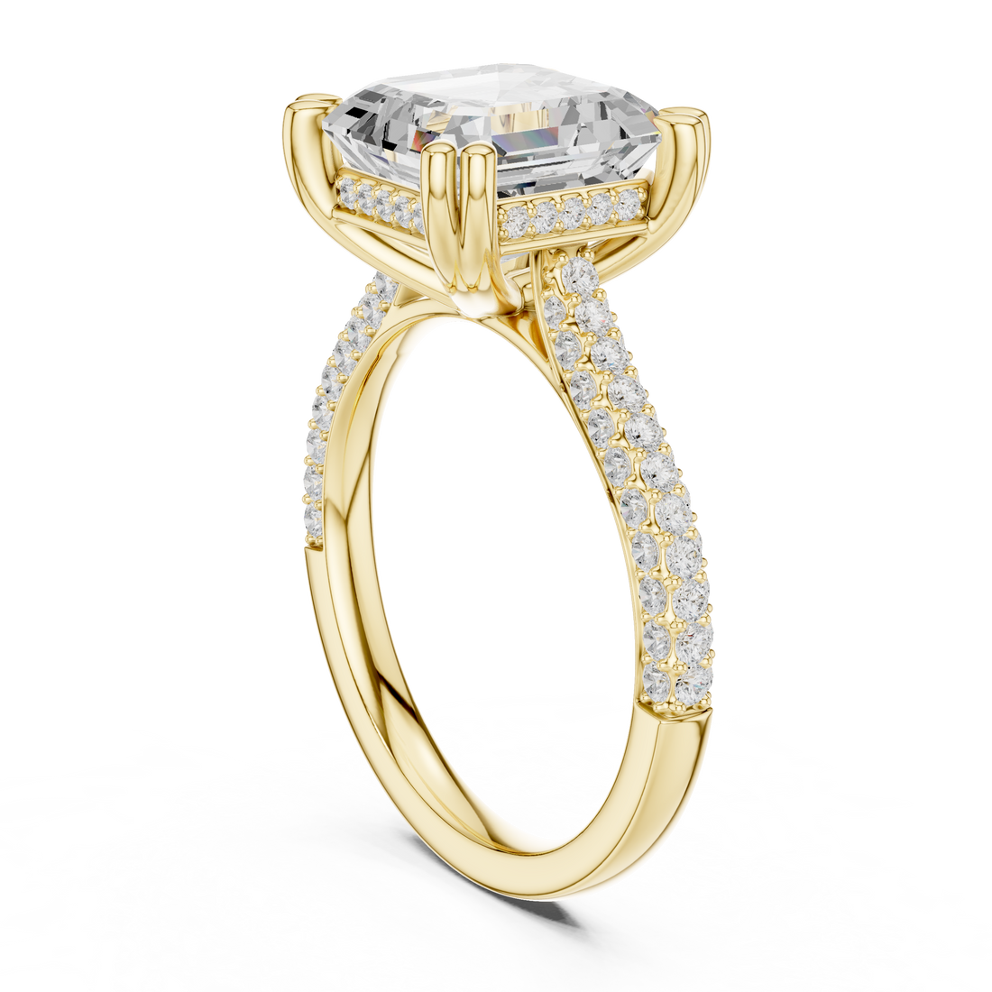 Stellar Charm Lab Grown Diamond Ring