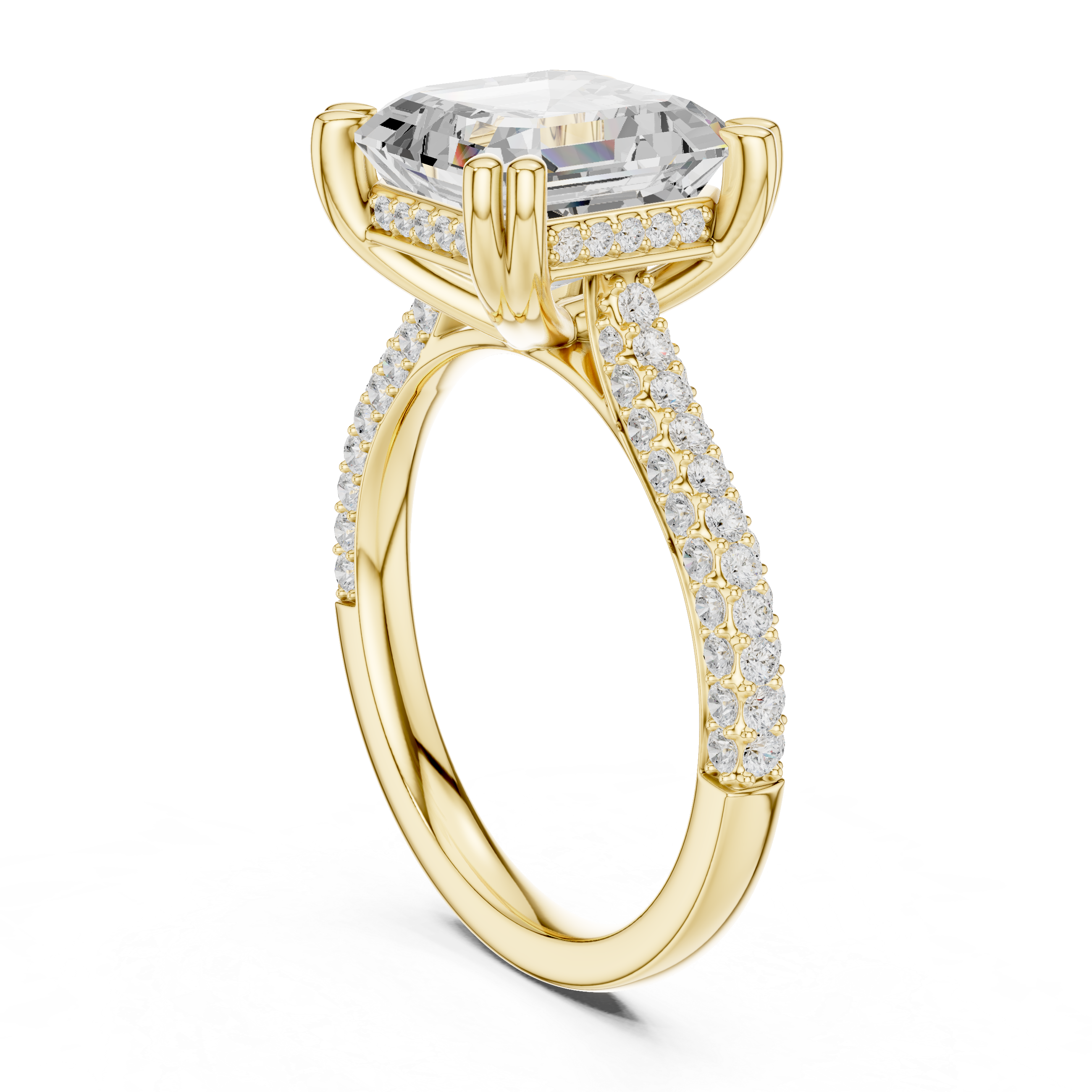 Stellar Charm Lab Grown Diamond Ring