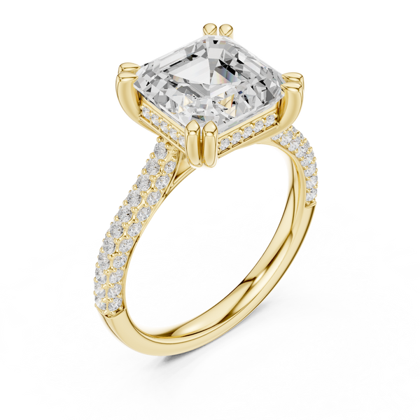 Stellar Charm Lab Grown Diamond Ring