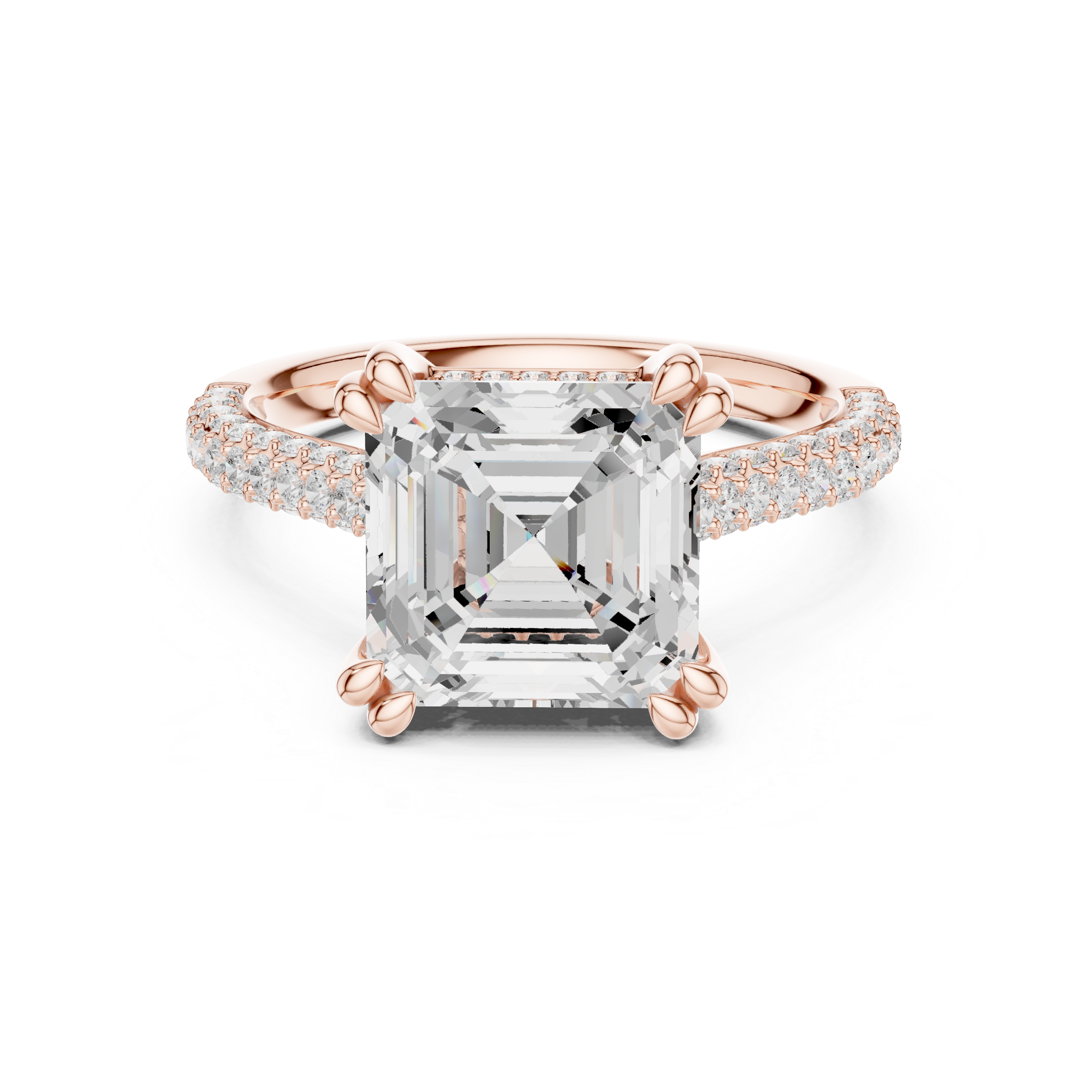 Stellar Charm Lab Grown Diamond Ring