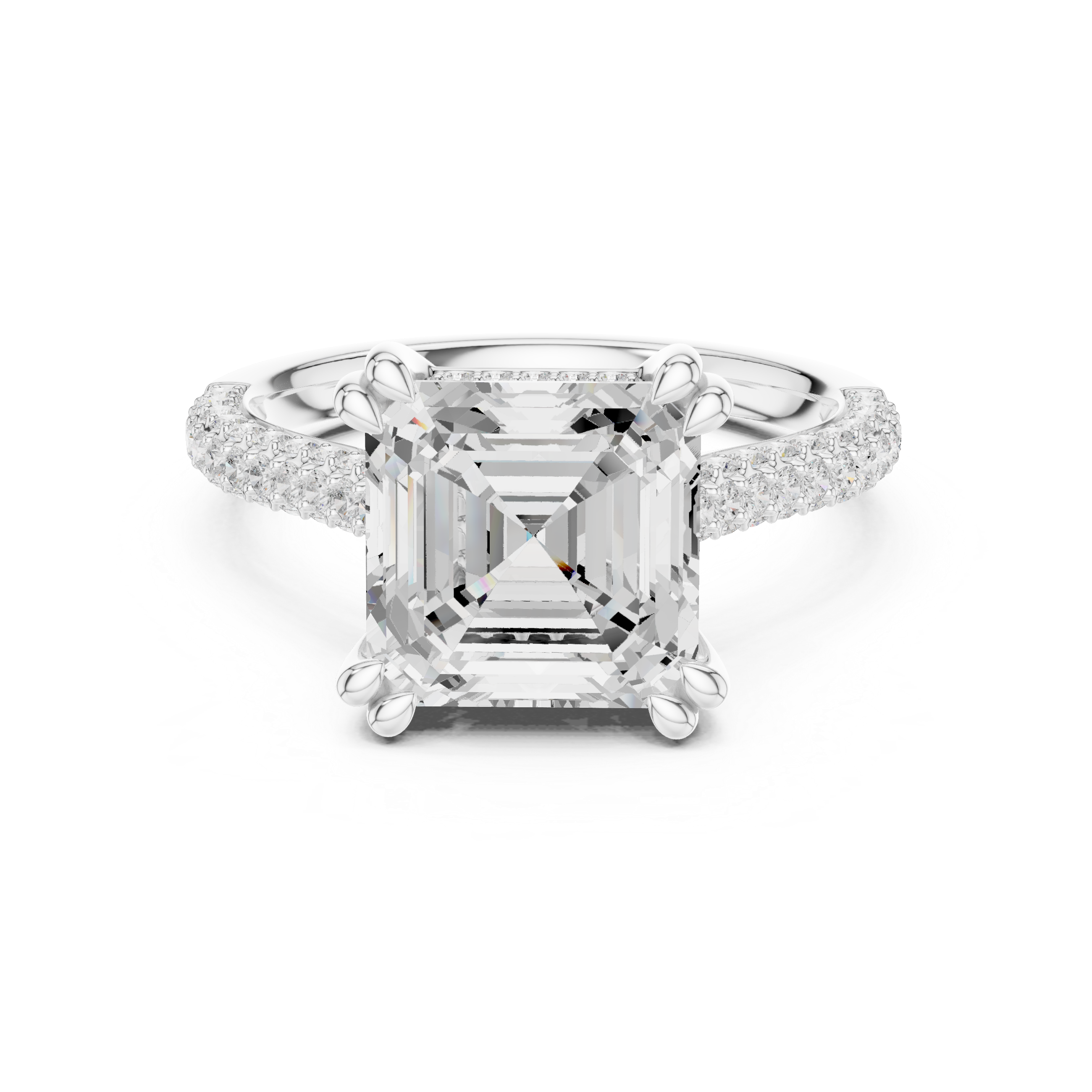 Stellar Charm Lab Grown Diamond Ring