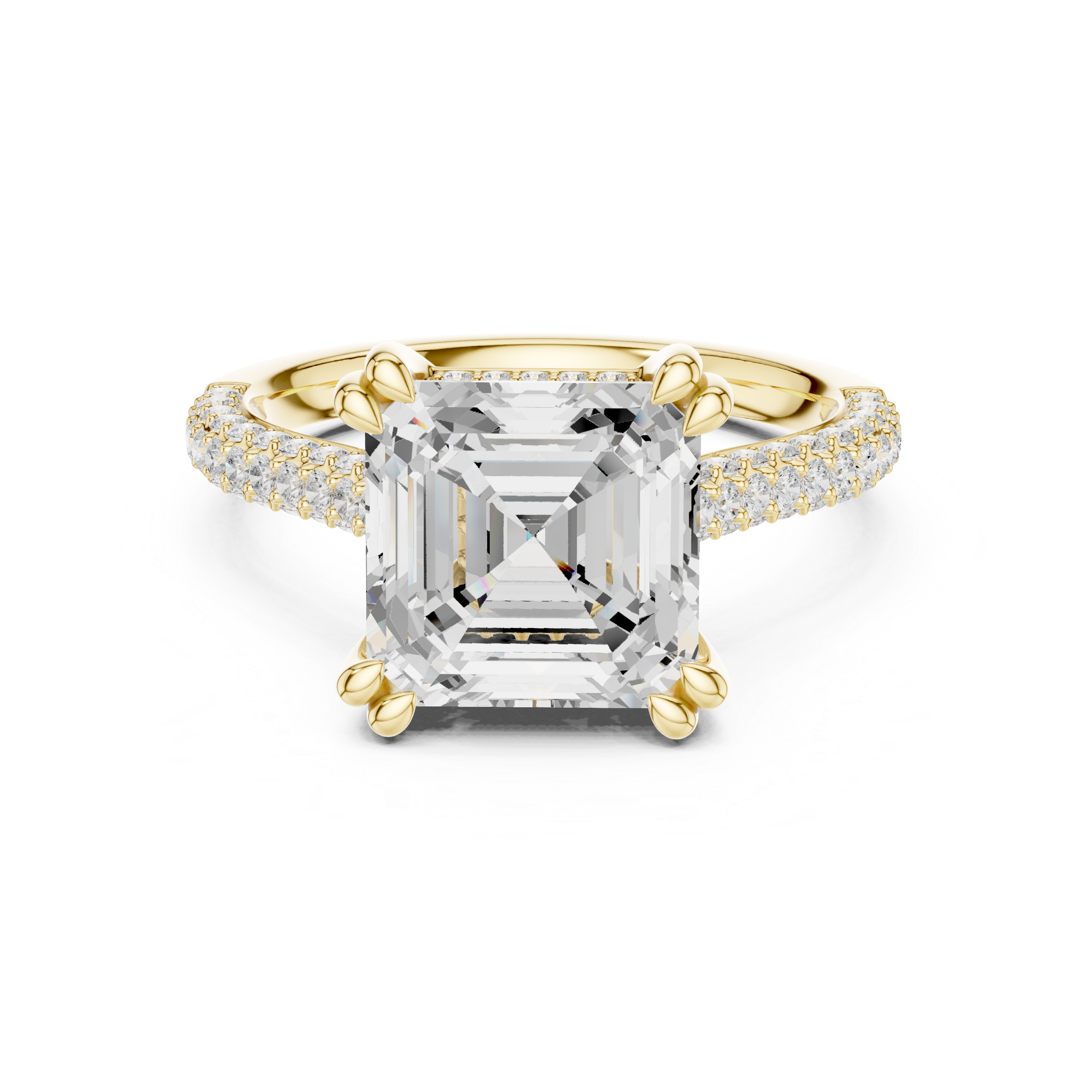 Stellar Charm Lab Grown Diamond Ring