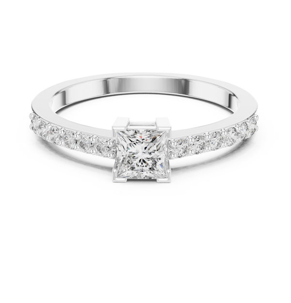 Princess & Round Brilliance Lab Grown Diamond Ring