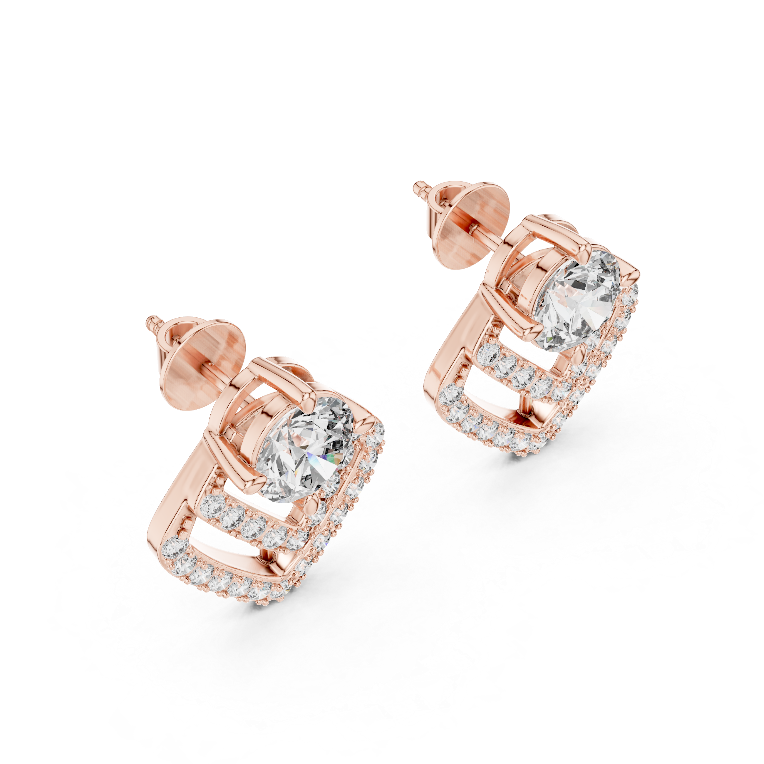 Classic Jacket Lab Grown Diamond Earrings